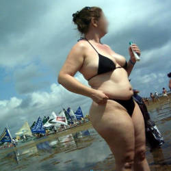 Pic #5 Wife In Porto Beach, Recife City - Beach Voyeur, Bikini Voyeur