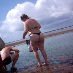 Pic #6 Wife In Porto Beach, Recife City - Beach Voyeur, Bikini Voyeur