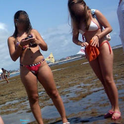 Pic #4 Porto De Galinhas Beach - Beach Voyeur, Bikini Voyeur, Brunette