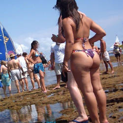 Pic #6 Porto De Galinhas Beach - Beach Voyeur, Bikini Voyeur, Brunette