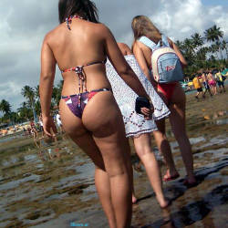 Pic #7 Porto De Galinhas Beach - Beach Voyeur, Bikini Voyeur, Brunette