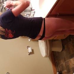 My ass - Sexy blonde 