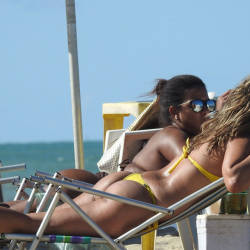 Pic #4 Delicious Asses From Recife City, Brazil - Beach Voyeur, Bikini Voyeur