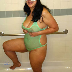 Sheer Swimsuit - Big Tits, See Through, Wife/Wives