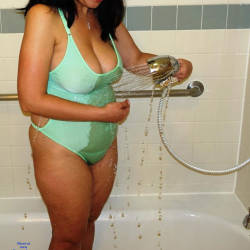 Pic #4 Sheer Swimsuit - Big Tits, See Through, Wife/wives