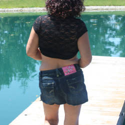 Pic #1 At The Pond - Brunette