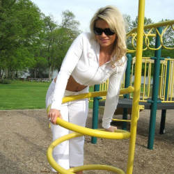 Pic #1 Fun At The Play Ground - Big Tits, Blonde