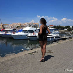 Pic #2 Exhibt Cap - See Through, Public Place, Public Exhibitionist, Wife/wives
