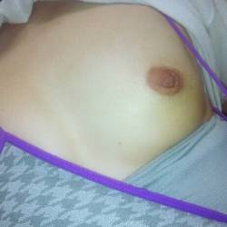 Small tits of my wife - Ally