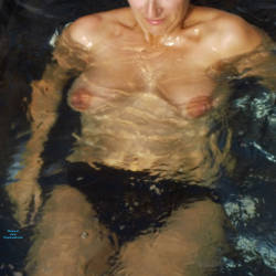 Pic #4 Wife In Jacuzzi - Big Tits, Topless Wives