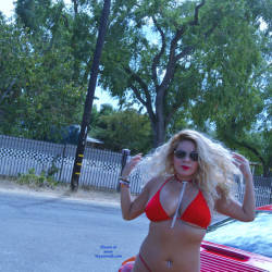 Pic #5 Red Bikini Red 911 - Big Tits, Blonde, Firm Ass, High Heels Amateurs