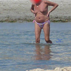 Pic #6 Ladies On The Beach - Beach Voyeur, Big Tits