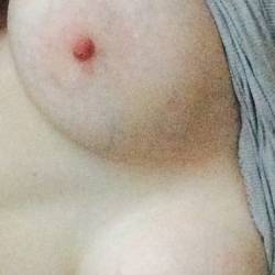 Large tits of my girlfriend - Double D