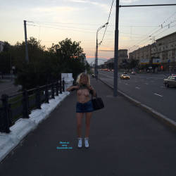 Pic #6 Around The World - Big Tits, Flashing, Public Exhibitionist, Public Place