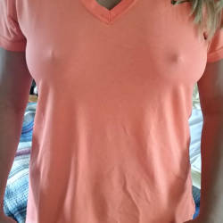 Pic #1 50 year old wife's first contribution - Big Tits, Topless Wives