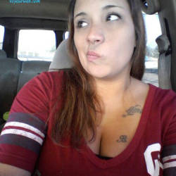 Pic #1 Web Slut Mexican Mandy Looks For Late Night Fuck - Big Tits, Tattoos