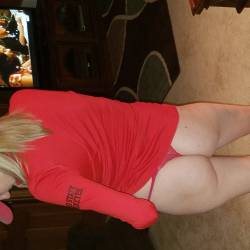 My wife's ass - Sexy blonde wife