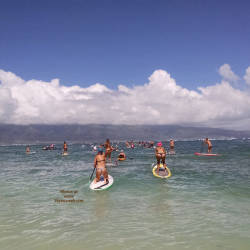 Pic #7 Mounting Long Boards - Outdoors, Bikini Voyeur, Beach Voyeur