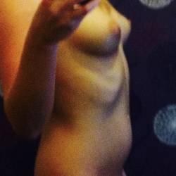 Small tits of my room mate - Hannah