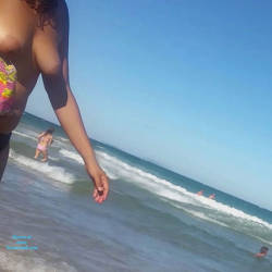 Pic #3 Tits On The Beach - Beach Voyeur, Outdoors