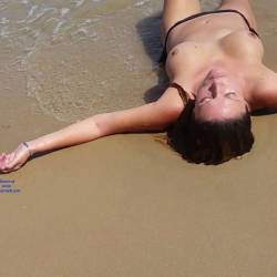 Pic #9 Tits On The Beach - Beach Voyeur, Outdoors