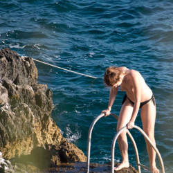 Pic #1 I Wish I Knew Her Name  - Brunette, Outdoors, Small Tits