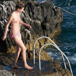 Pic #4 I Wish I Knew Her Name  - Brunette, Outdoors, Small Tits