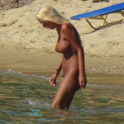 Pic #7 My First Only FKK Contri  - Nude Girls, Big Tits, Outdoors, Beach Voyeur