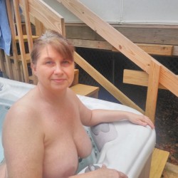 Large tits of my wife - Christy