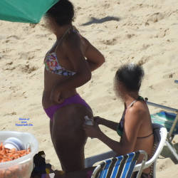 Pic #4 Big Ass From Recife City, Brazil - Outdoors, Bikini Voyeur, Beach Voyeur