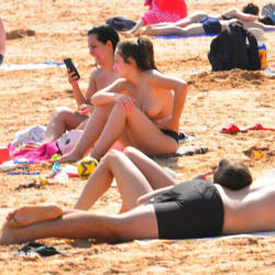 Pic #6 Lovely Ladies Of Tenerife - Outdoors, Beach Voyeur, Topless Girls