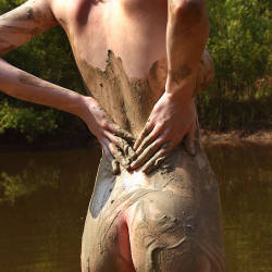 Pic #8 Pond Play Mud - Nude Girls, Big Tits, Outdoors, Firm Ass