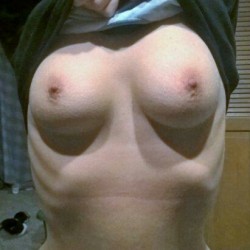 Medium tits of my girlfriend - erica