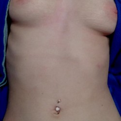 Medium tits of my girlfriend - erica