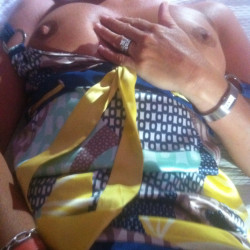 Medium tits of my wife - Wanda