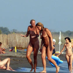 Pic #8 My Naturist Holidays Past Years - Nude Girls, Big Tits, Outdoors, Bush Or Hairy, Beach Voyeur