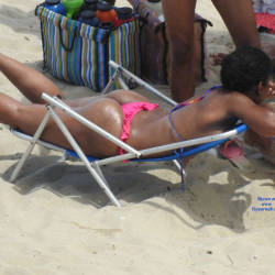 Pic #4 Asses From Recife City, Brazil - Beach, Brunette, Outdoors, Bikini Voyeur, Beach Voyeur
