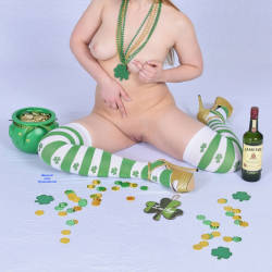 Pic #7 St. Patrick's Day Temptation - Nude Wives, Big Tits, High Heels Amateurs, Shaved, Firm Ass, Stockings Pics