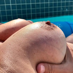 Very large tits of my wife - Robin