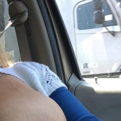 Large tits of my wife - sexy wife