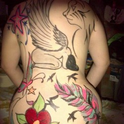 My girlfriend's ass - LILI ART