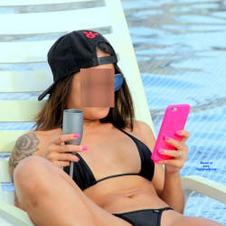 Pic #5 Brasileiras Exibidas Com Seus Bikini - Beach, Brunette, Outdoors, Bikini Voyeur, Firm Ass, Tattoos, Beach Voyeur