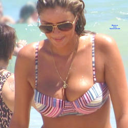 Pic #6 Beach Hottie Video Catches - Beach, Outdoors, Bikini Voyeur, Beach Voyeur