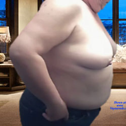 BBW Wife Does What She's Told - Topless Wives, BBW, Amateur, Mature