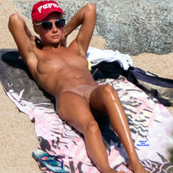 Yummy Body At The Beach - Big Tits, Full Nude, Long Legs, Natural Tits, Nipples, Nude Beach, Nude In Public, Nude Outdoors, Shaved Pussy, Sunglasses, Beach Pussy, Beach Tits, Beach Voyeur, Hairless Pussy, Naked Girl, Sexy Body, Sexy Face, Sexy Feet, Sexy Girl, Sexy Legs