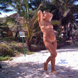 Pic #5 Wash In Tambaba Beach - Nude Girls, Outdoors, Bush Or Hairy, Beach Voyeur