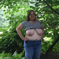 Very large tits of my wife -  Chriss