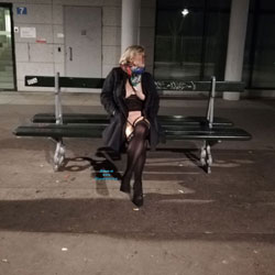 Pic #2 TGB Paris - Pantieless Girls, Big Tits, Public Exhibitionist, Lingerie, Outdoors, Public Place, Amateur, Stockings Pics