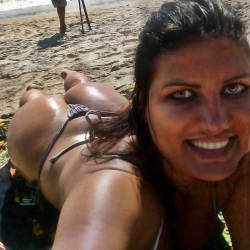 Pic #3 Asses From Brazil - Beach, Brunette, Outdoors, Bikini Voyeur