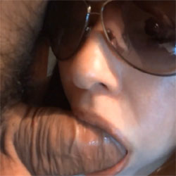 Her Mouth Is Very Nice - Brunette, Blowjob, Wife/Wives, Amateur